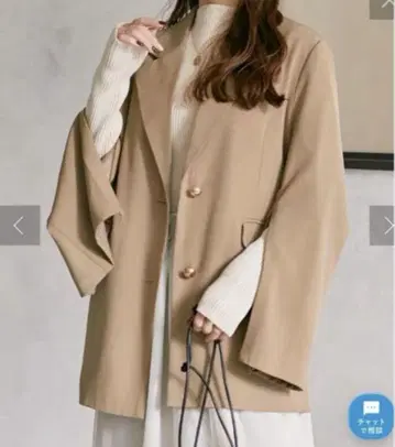 Thevon 소매 슬릿 2WAY 테일러드 자켓