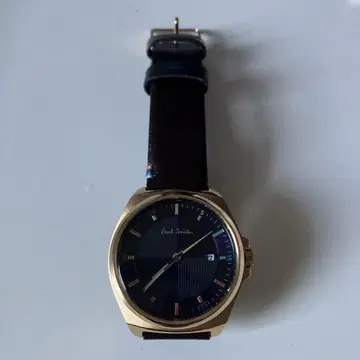 Paul Smith 손목시계 쿼츠 골드/네이비