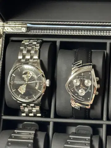 해밀턴 재즈 마스터 42mm 벤츄라 크로노그래프