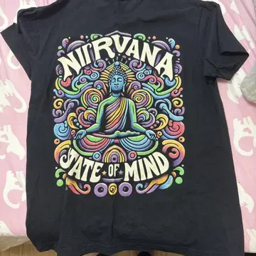 NIRVANA STATE OF MIND T셔츠 L사이즈