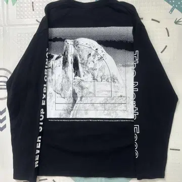 THE NORTH FACE 긴팔T셔츠 XXL 블랙