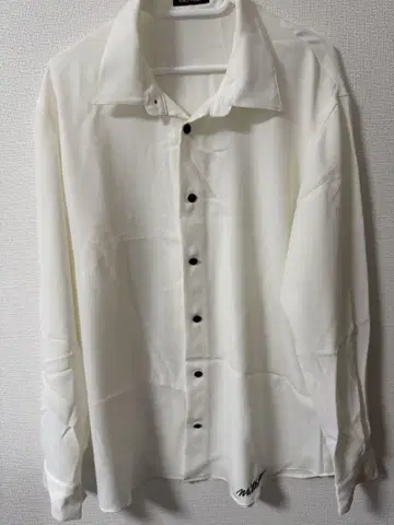 MILKBOY 화이트 긴팔 셔츠