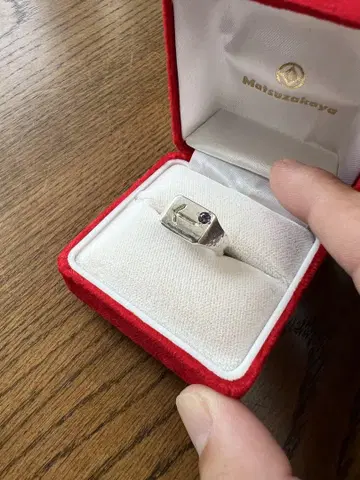 자수정 실버 925 반지