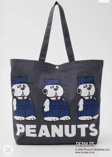 로데오 크라운 peanuts 콜라보 오라 토트백 SNOOPY 서브백