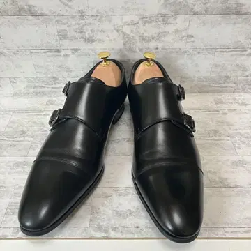 [컨디션 최상] 리갈 더블 몽크 26cm 가죽 신발 636R 블랙