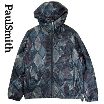 PaulSmith 폴스미스 올 패턴 전사 패딩 블루종