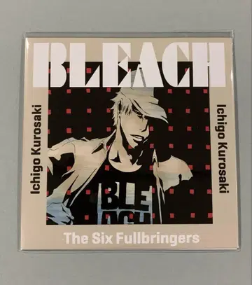 BLEACH EX 레코드 자켓 코스터 쿠로사키 이치고 BLEACH전