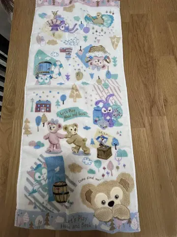 디즈니씨 더피 페이스 타월