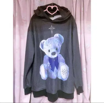 TRAVAS TOKYO 곰 베어 후드티