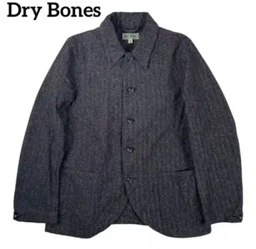 Dry Bones 드라이본즈 헤링본 커버올 자켓