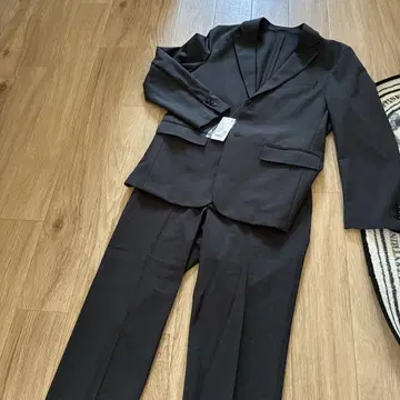 UNIQLO 울 라이크 자켓 다크 그레이 미사용 새상품