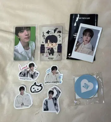 BTS 진 RUNSEOKJIN 일본 한정판 공식 굿즈