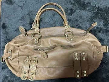 Linea Pelle 리네아페레 천연 가죽 스터드 장식 가죽 백