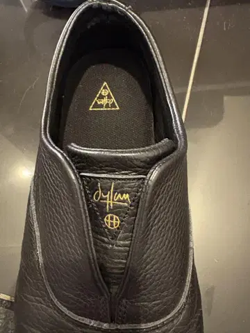 HUF DYLAN SLIP ON 초레어 ALLBLACK 28cm 딜런