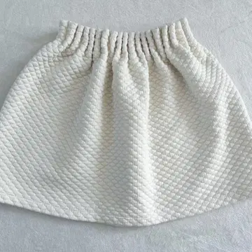 무루아 푸쿠레 자카드 미니 스커트 발레코어 퀼팅 걸리시 F