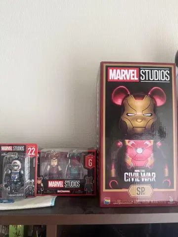 Happy 복권 BE@RBRICK SP상 400% 아이언맨 마크 46