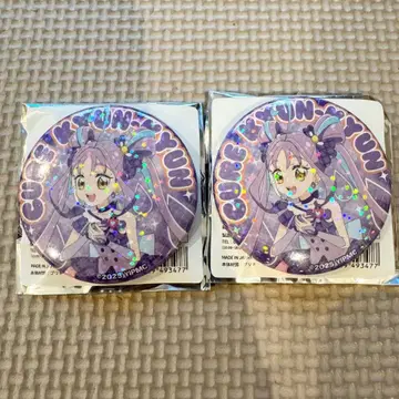 너와 아이돌 프리큐어 카페 팬베이스 캔뱃지 큐어큐큐