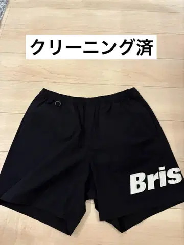브리스톨 Bris 로고 블랙 숏팬츠 M