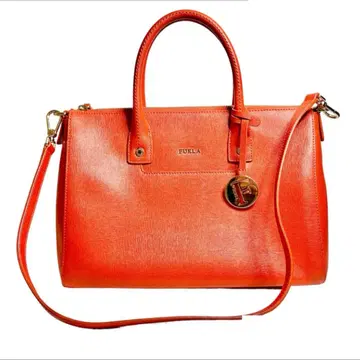 [ FURLA ] 훌라 오렌지 토트백