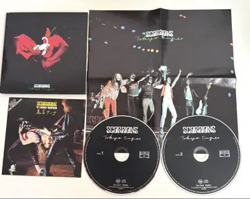 SCORPIONS Tokyo Tapes 2장 CD 종이 자켓
