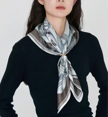 택 포함 미사용 새상품 Manipuri 마니프리 이번 시즌 신상 스카프