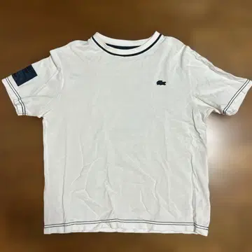 Lacoste 스트라이프 크루넥 T셔츠