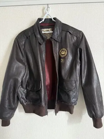 브랜드 불명 A-2 플라이트 자켓 빈티지, 아마도 80년대