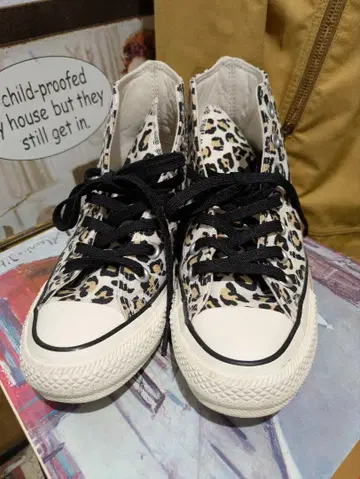 CONVERSE ALL STAR 레오파드 무늬 하이컷