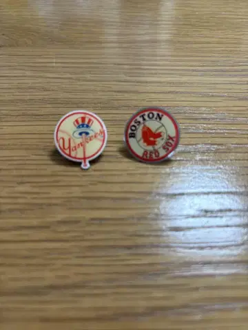 Yankees & Boston Red Sox 핀 배지 세트