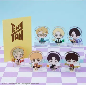 TinyTAN Dynamite 제일복권 아크릴 사진 스탠드 컴프