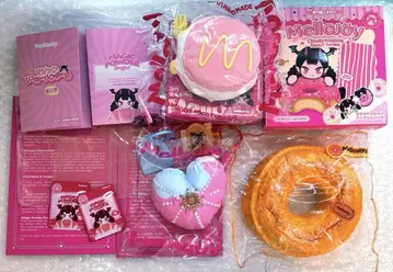 mellojoy 스퀴즈 도넛 냥코 샌드 마카롱 도파민