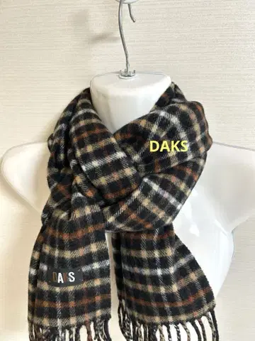 DAKS 닥스 머플러 [ 소재 램스울 ] 스코틀랜드제