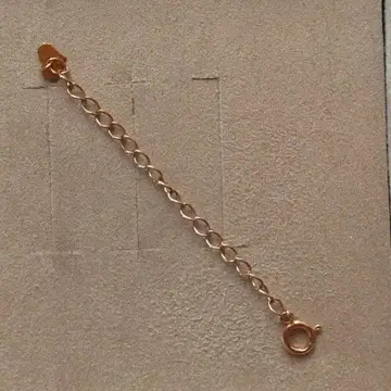 K10 10k 10금 PG 조절 체인 5cm 핑크 골드