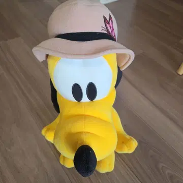 [ 고품질 ] 디즈니 플루토 봉제 인형 모자 포함