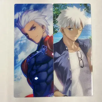 FGO 최종 재림전 편성 화면풍 카드 에미야 2종
