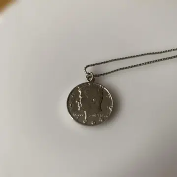 1964년 케네디 대통령 하프 코인 목걸이