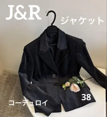 J&R 코듀로이 자켓 차콜 그레이 사이즈 38 (작게 나옴)