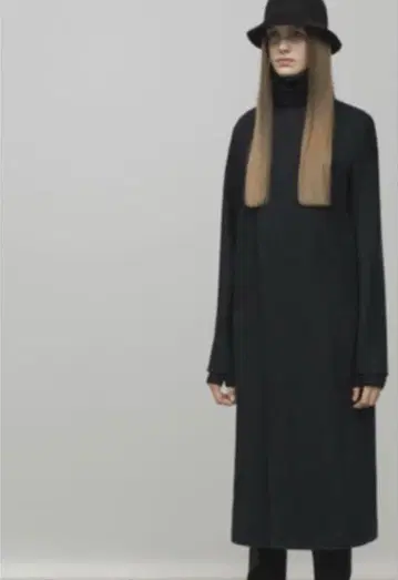 HYKE 울 롱 코트