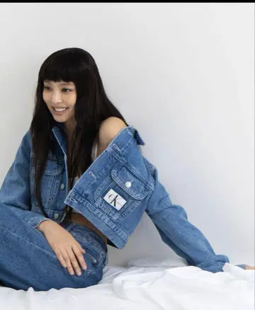 CalvinKlein Jeans 데님 자켓 [ JENNI 착용 ]