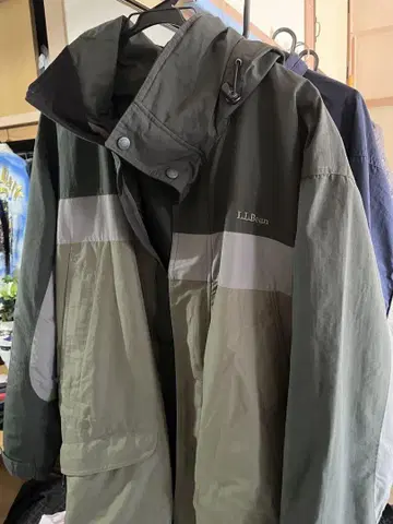 90s L.L.Bean 마운틴 자켓 나일론 자켓 L 지퍼 뻑뻑함