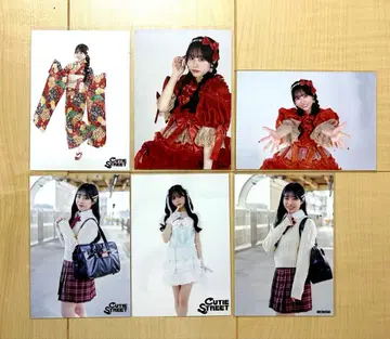 CUTIESTREET 사노 아이나 생사진 브로마이드 6장 세트