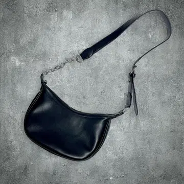 Y2K 00s Archive Half Moon Shoulder Bag