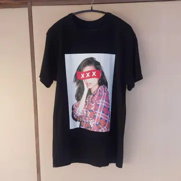 GOD SELECTION XXX 그래픽 T셔츠 S 블랙