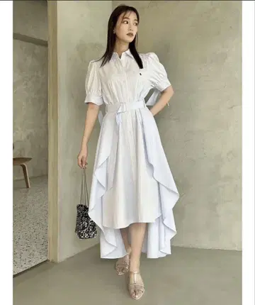 dazzlin 폴로 콜라보 원피스 M 사이즈