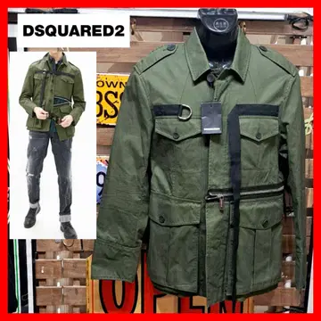 정가 16만 Dsquared2 D 스트랩 M-65 밀리터리 자켓