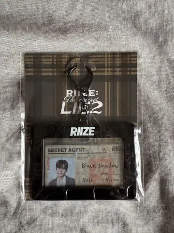 RIIZE 팬미팅 Secret Agent Card 은석