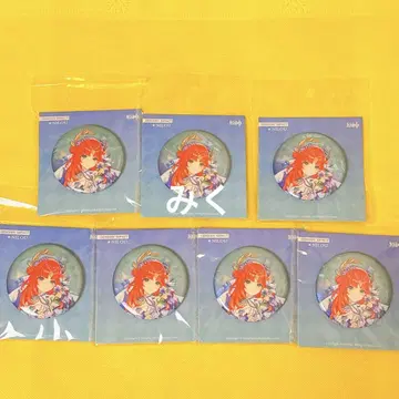 원신 닐루 캔뱃지 테이바트 스타일 시리즈 공식 정품 7개 세트