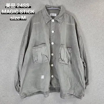 새상품급 24SS MAGIC STICK WIDE BOX MIL SHIRT