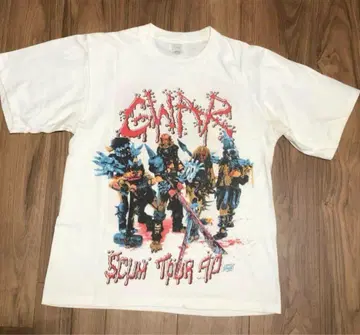 GWAR 90s 빈티지 T셔츠 JAXTAPOZ GWAR 표지