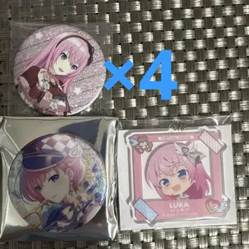 프로세카 캔뱃지 산리오 루카 6점